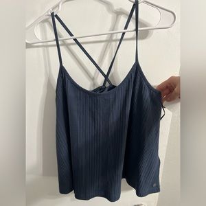 Roxy tank top. Blue. Small.